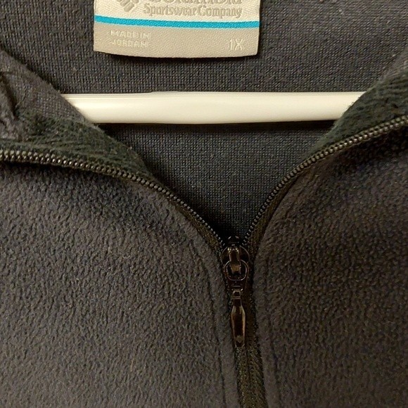 COLUMBIA 1/4 Zip Fleece Size 1x- NWOT - Picture 3 of 7